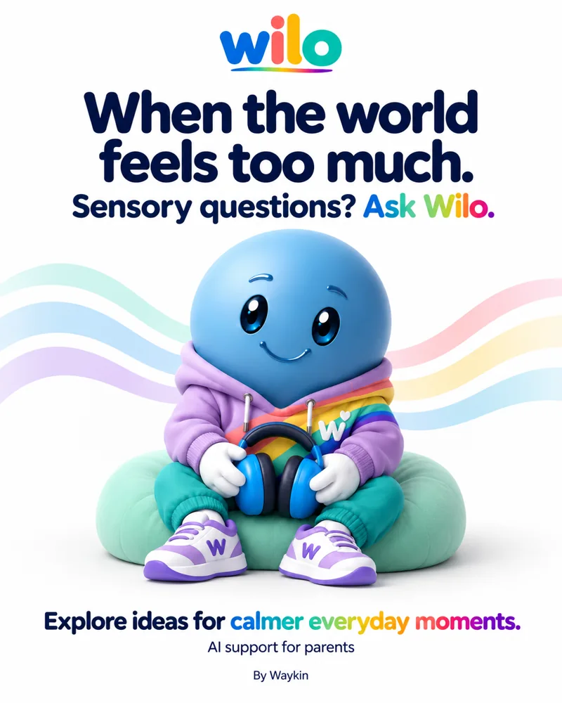 A little more calm? Explore sensory needs, play and routines.